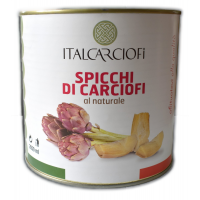 Артишоки різані 2,6 кг у власному соці ТМ "Italcarciofi "